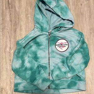 4/$30 Old Navy Kids Dancer Green Hoodie Size 5